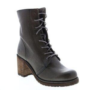 Frye Karen Combat Boot, Grey, Size 9.5